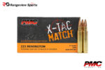 PMC X-Tac Match 223 Rem Rifle Ammo, 77gr OTM - 20Rds
