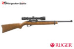 Ruger 10/22 Carbine w/Mounted Scope, 22 LR 18.5'' Barrel