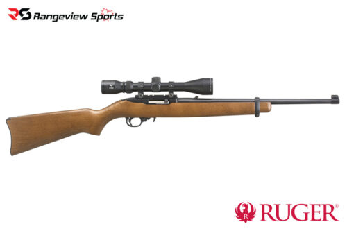 Ruger 10/22 Carbine w/Mounted Scope, 22 LR 18.5'' Barrel Ruger 10/22 Carbine W/Mounted Scope, 22 Lr 18.5'' Barrel