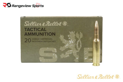 Sellier & Bellot 6.5x55mm Swedish Rifle Ammo, 140gr FMJ BT - 20Rds