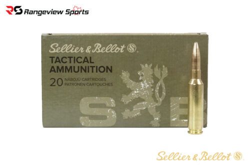 Sellier & Bellot 6.5x55mm Swedish Rifle Ammo, 140gr FMJ BT - 20Rds Sellier &Amp;Amp; Bellot 6.5X55Mm Swedish Rifle Ammo, 140Gr Fmj Bt - 20Rds