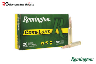 Remington Core-Lokt 270 Win Rifle Ammo, 130gr PSP - 20Rds