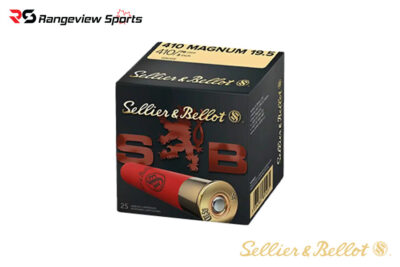 Sellier & Bellot Rifled Slug, 410Ga 3" Lead Slug 1oz 2051FPS - 25Rds