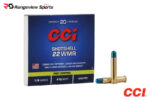 CCI Shotshell 22 WMR Rimfire Ammo, 52gr #12 Shot 1 1/8oz - 20 Rds