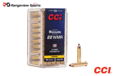 CCI V-Max 22 WMR Rimfire Ammo, 30gr V-Max - 50Rds