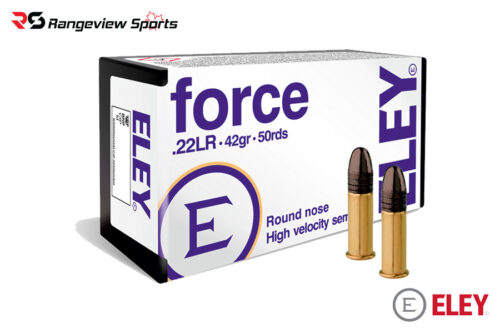 Eley Force 22 Lr Rimfire Ammo, 42Gr Rn - 50Rds - Image 1