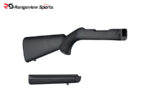 Hogue Ruger 10-22 Takedown 0.920" Diameter Barrel Black Rubber OverMolded Stock