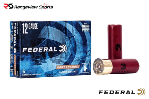 2-95.jpg Federal Power-Shok Buckshot, 12Ga 3″ 00 Buckshot 15Pellets - 5Rds - Image 1