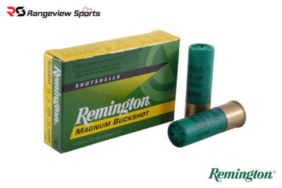 Remington Buckshot, 12Ga 2 3/4" #000 Buckshot 8Pellets 1325FPS - 5Rds