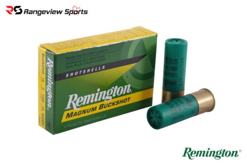 3-53.jpg Remington Buckshot, 12Ga 2 3/4&Amp;Quot; #000 Buckshot 8Pellets 1325Fps - 5Rds - Image 1