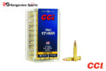 CCI Small Game 17 HMR Rimfire Ammo, 20gr FMJ - 50Rds