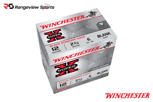 Winchester 2 3/4 12Ga Blanks, Black Powder Load - 25Rds | Rangeview Sports Canada