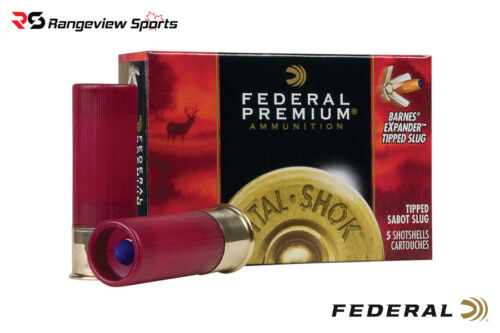 44-3.jpg Federal Premium Vital-Shok Sabot Slug, 20Ga 3″ Barnes Expander Tipped Slug 5/8Oz 1900Fps - 5Rds - Image 1