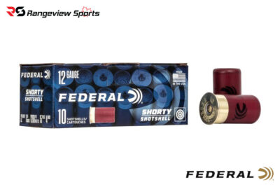 Federal Shorty Shotshell Rifled Slug, 12Ga 1 3/4" Lead Slug 1oz 1200FPS - 10Rds