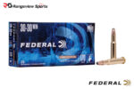 Federal Power-Shok 30-30 Win Rifle Ammo, 170gr JSP - 20Rds
