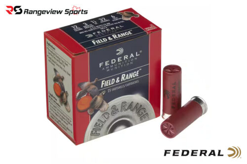 Federal Field &Amp;Amp; Range Game Load, 12Ga 2 3/4″ #6 Shot 1Oz 1290Fps - 25Rds | Rangeview Sports Canada