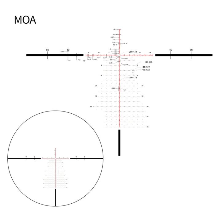 Arken/DNT Optics TheOne 7-35x56mm FFP Riflescope, 34mm Tube MOA