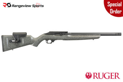 *Special Order* Ruger Custom Shop 10/22 Competition, 22 LR 16.12'' Barrel, Speckled Black/Gray Laminate Stock