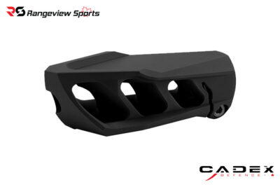 Cadex MX1 Micro Muzzle Brake, 223 Rem/5.56 NATO, 1/2x28 Thread