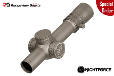 *Special Order* Nightforce NX8 1-8x24mm CAPPED FFP Riflescope