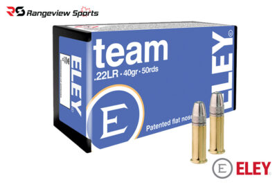 Eley Team 22 LR Rimfire Ammo, 40gr FN - 50Rds