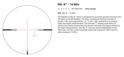 *Special Order* Nightforce Atacr 4-16X50Mm Sfp Riflescope - Image 5