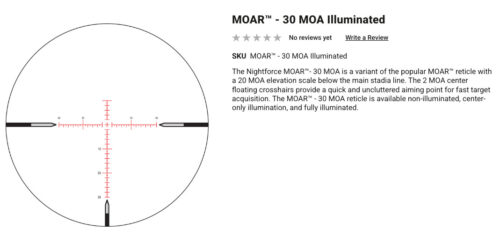 *Special Order* Nightforce Atacr 4-16X50Mm Sfp Riflescope - Image 6
