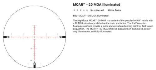*Special Order* Nightforce Atacr 5-25X56Mm Sfp Riflescope - Image 7