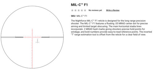 *Special Order* Nightforce Atacr 4-20X50Mm Ffp Riflescope - Image 7