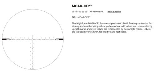 *Special Order* Nightforce Nx8 2.5-20X50Mm Sfp Riflescope - Image 10