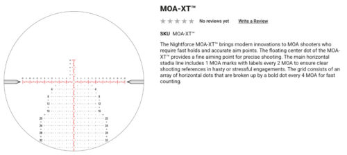*Special Order* Nightforce Nx8 2.5-20X50Mm Ffp Riflescope - Image 13