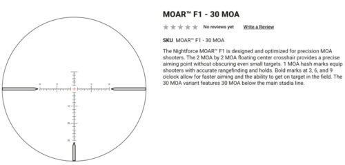*Special Order* Nightforce Shv 4-14X50Mm Ffp Riflescope - Image 5