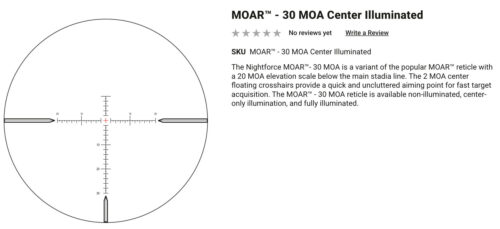 *Special Order* Nightforce Shv 4-14X56Mm Sfp Riflescope - Image 5