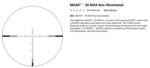 *Special Order* Nightforce Shv 4-14X56Mm Sfp Riflescope - Image 6