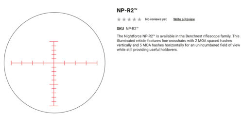 *Special Order* Nightforce Precision Benchrest Nf 12-42X56Mm Sfp Riflescope - Image 6