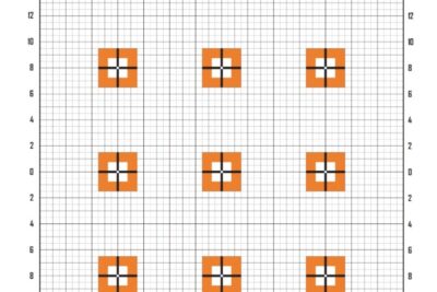 Rangeview Rifle Targets MIL - 10Pk