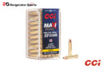 CCI Maxi-Mag 22 WMR Rimfire Ammo, 40gr JHP - 50Rds