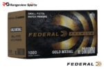 Federal #GM100M Gold Medal Small Pistol Primers - 1000Ct