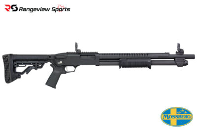 Mossberg 590R Pump Action Shotgun, 3'' 12Ga 18.5'' Barrel
