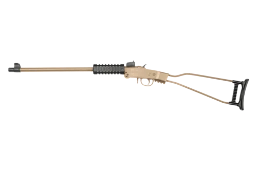 Chiappa Little Badger Single Shot Folding Rifle, 22 Lr 16.5'' Barrel - Desert Tan - Image 2
