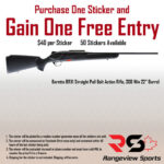 Rangeview Sports Sticker (Beretta BRXI Straight Pull Bolt Action Rifle, 308 Win 22" Barrel)
