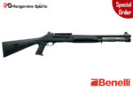 *Special Order* Benelli M4 Tactical Shotgun with Pistol Grip Fixed Stock, 3″ 12Ga 18.5″ Barrel