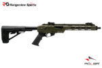 Adler Arms RF224 Tactical Semi Auto Rimfire Rifle, 22 LR 11.7'' Barrel - OD Green