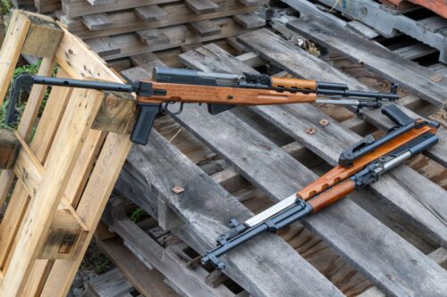 Hush Sks Folding Stock - Classic Wood - Image 6
