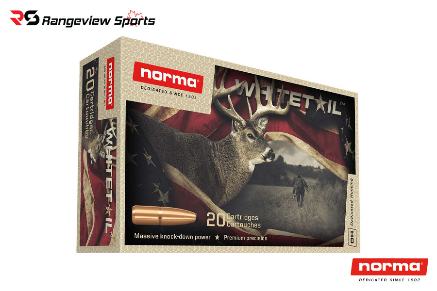 Norma Whitetail 6.5 JAP Rifle Ammo, 156gr SP - 20Rds Norma Whitetail 6.5 Jap Rifle Ammo, 156Gr Sp - 20Rds