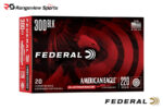Federal American Eagle Suppressor 300 Blackout Rifle Ammo, 220gr OTM Subsonic - 20Rds