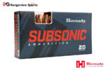 Hornady Subsonic 45-70 Govt Rifle Ammo, 410gr Sub-X - 20Rds
