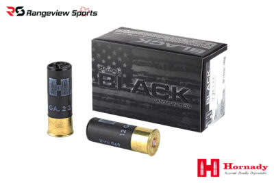 Hornady Black Buckshot, 12Ga 2 3/4″ #00 Buckshot 8Pellets 1600FPS - 10Rds