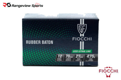 Fiocchi Rubber Slug, 12Ga 2 3/4'' 4.75g Rubber Slug 722FPS - 10Rds