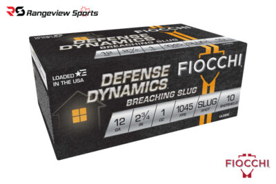Fiocchi Defense Dynamics Breaching Slug, 12Ga 2 3/4'' Slug 1oz 1045FPS - 10Rds